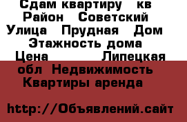 Сдам квартиру 29кв › Район ­ Советский › Улица ­ Прудная › Дом ­ 2 › Этажность дома ­ 5 › Цена ­ 5 000 - Липецкая обл. Недвижимость » Квартиры аренда   